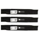 Stens Genuine Part 320 - 535 Rolled Air - Lift Blade Pack of 3 - SLE Equipment - 1
