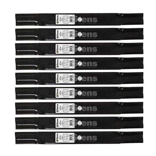 Stens Genuine Part 320 - 564 Hi - Lift Blade Pack of 9 - SLE Equipment - 1