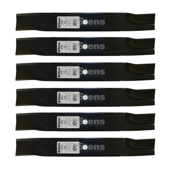 Stens Genuine Part 320 - 604 Hi - Lift Blade Pack of 6 - SLE Equipment - 1