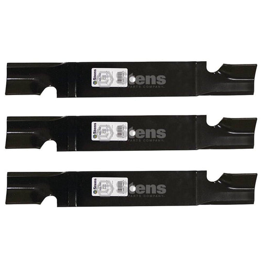 Stens Genuine Part 320 - 702 Hi - Lift Blade Pack of 3 - SLE Equipment - 1