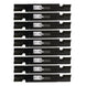 Stens Genuine Part 320 - 702 Hi - Lift Blade Pack of 9 - SLE Equipment - 1