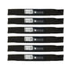 Stens Genuine Part 320 - 704 Hi - Lift Blade Pack of 6 - SLE Equipment - 1