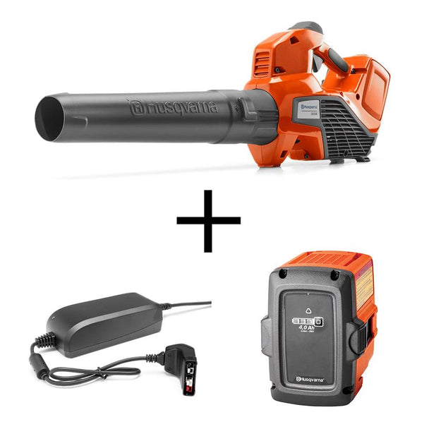 Husqvarna 320iB Lithium Ion Battery Powered Hand Held Blower Kit (Open Box) - SLE Equipment - 1