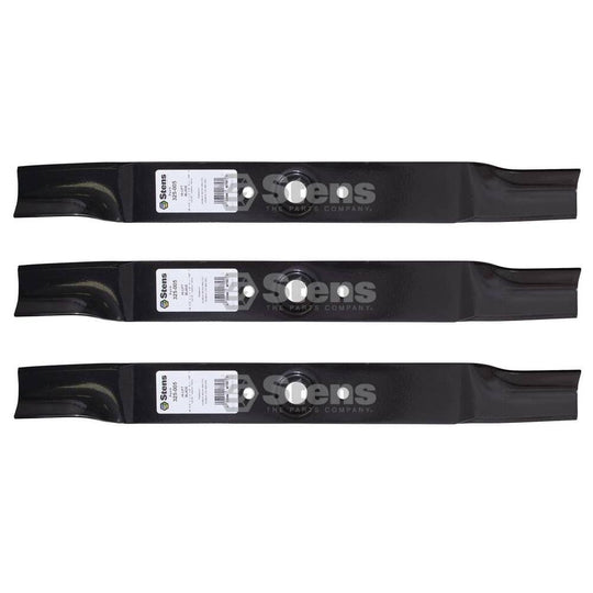 Stens Genuine Part 325 - 005 Hi - Lift Blade Pack of 3 - SLE Equipment - 2
