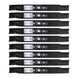 Stens Genuine Part 325 - 005 Hi - Lift Blade Pack of 9 - SLE Equipment - 1