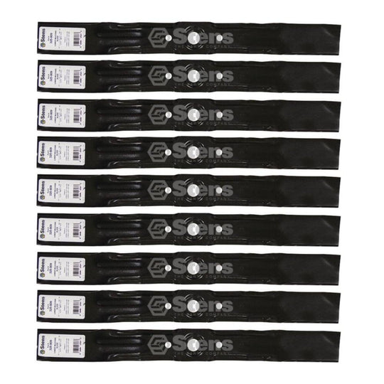 Stens Genuine Part 325 - 009 Lower Mulching Blade Pack of 9 - SLE Equipment - 1