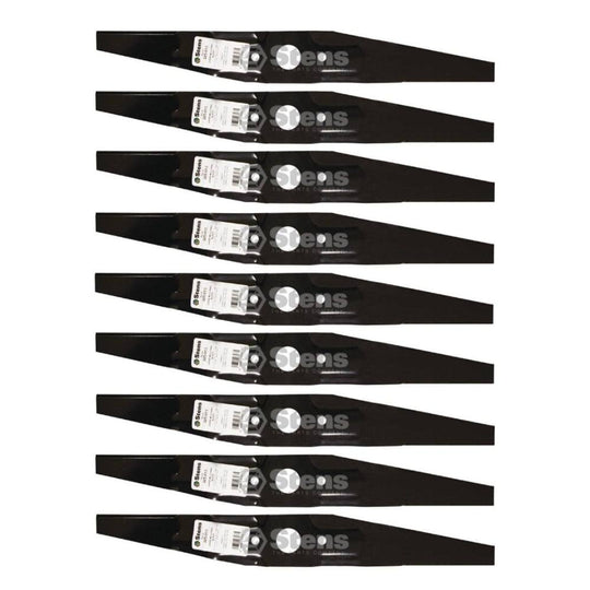 Stens Genuine Part 325 - 013 Upper Mulching Blade Pack of 9 - SLE Equipment - 1