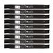 Stens Genuine Part 315 - 025 Standard Blade Pack of 9 - SLE Equipment - 1