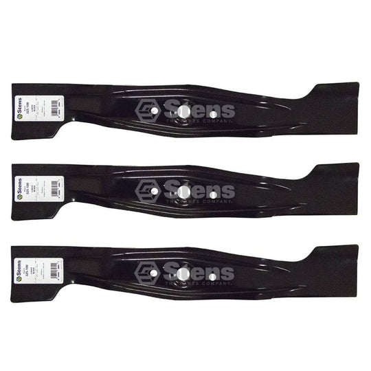 Stens Genuine Part 325 - 100 Lower Mulching Blade Pack of 3 - SLE Equipment - 2