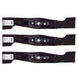 Stens Genuine Part 325 - 100 Lower Mulching Blade Pack of 3 - SLE Equipment - 2