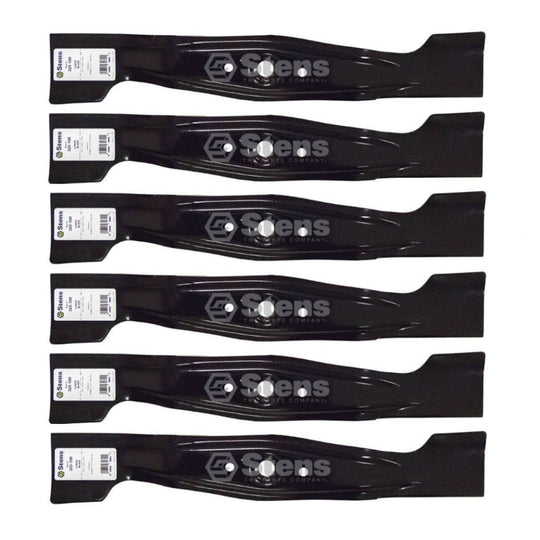 Stens Genuine Part 325 - 100 Lower Mulching Blade Pack of 6 - SLE Equipment - 1