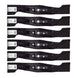 Stens Genuine Part 325 - 100 Lower Mulching Blade Pack of 6 - SLE Equipment - 1