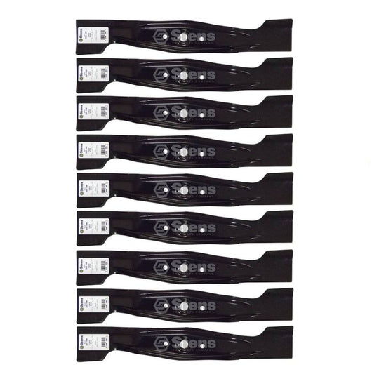 Stens Genuine Part 325 - 100 Lower Mulching Blade Pack of 9 - SLE Equipment - 1