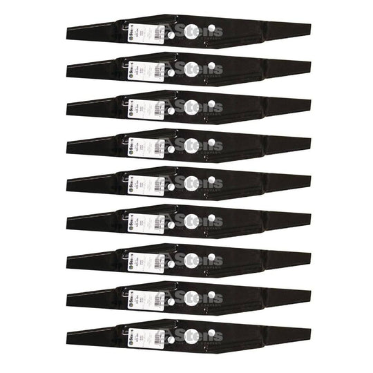 Stens Genuine Part 325 - 104 Upper Mulching Blade Pack of 9 - SLE Equipment - 1