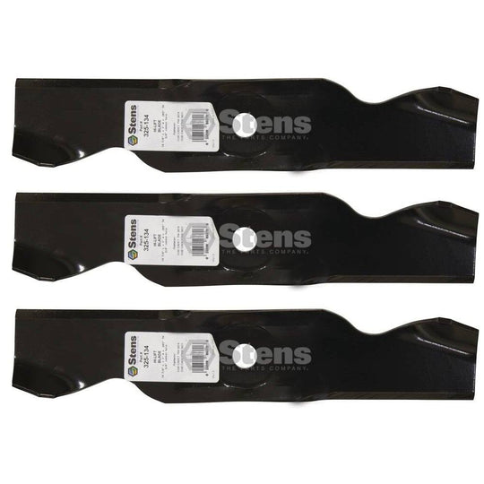 Stens Genuine Part 325 - 134 Hi - Lift Blade Pack of 3 - SLE Equipment - 2