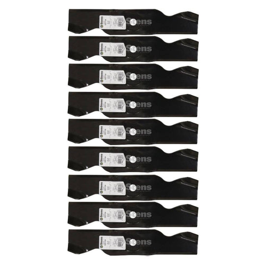 Stens Genuine Part 325 - 134 Hi - Lift Blade Pack of 9 - SLE Equipment - 1