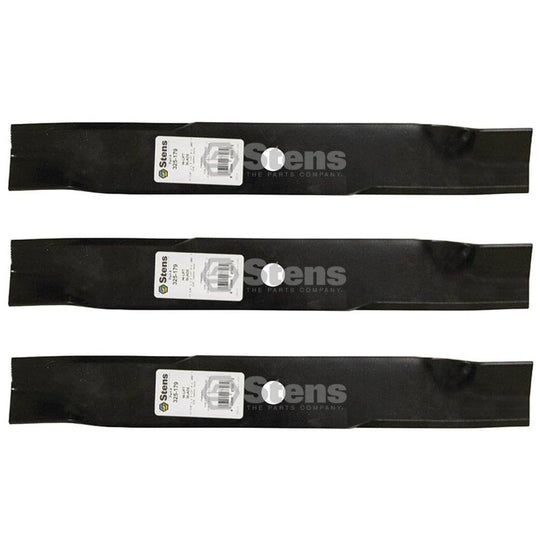 Stens Genuine Part 325 - 179 Hi - lift Blade Pack of 3 - SLE Equipment - 2