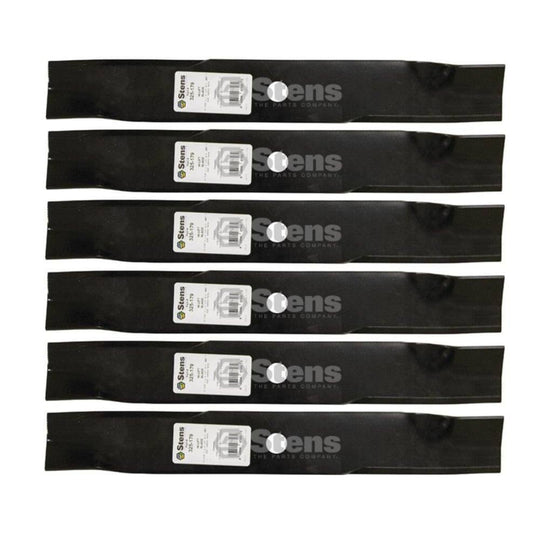 Stens Genuine Part 325 - 179 Hi - lift Blade Pack of 6 - SLE Equipment - 1