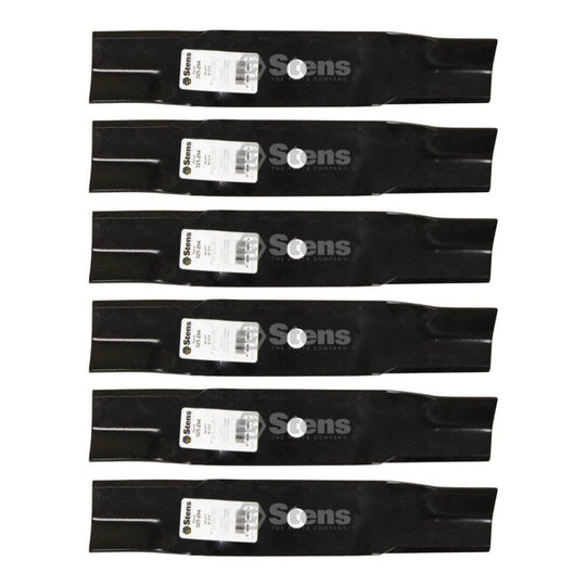 Stens Genuine Part 325 - 294 Hi - Lift Blade Pack of 6 - SLE Equipment - 1