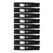Stens Genuine Part 325 - 294 Hi - Lift Blade Pack of 9 - SLE Equipment - 1