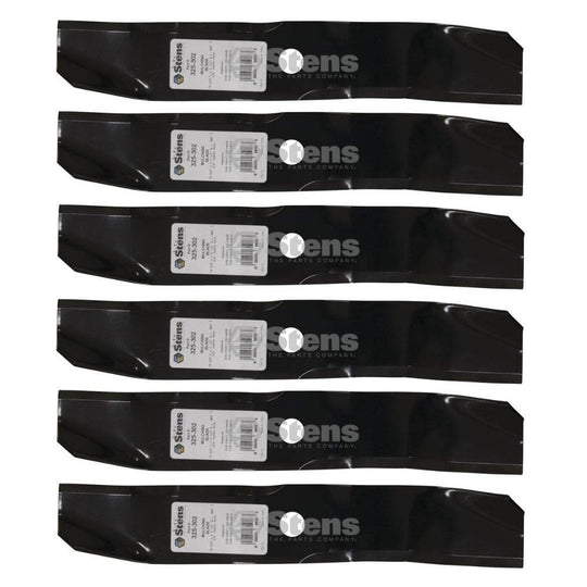 Stens Genuine Part 325 - 302 Mulching Blade Pack of 6 - SLE Equipment - 1