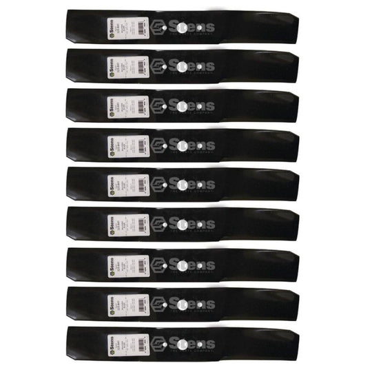 Stens Genuine Part 325 - 841 Mulching Blade Pack of 9 - SLE Equipment - 1
