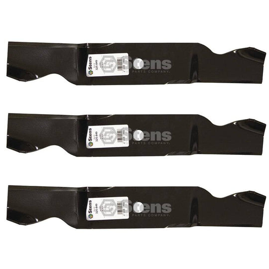 Stens Genuine Part 325 - 849 Hi - Lift Blade Pack of 3 - SLE Equipment - 1