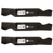 Stens Genuine Part 325 - 849 Hi - Lift Blade Pack of 3 - SLE Equipment - 1