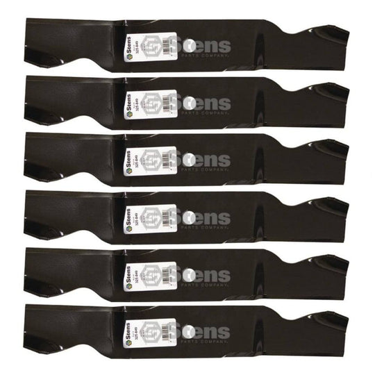 Stens Genuine Part 325 - 849 Hi - Lift Blade Pack of 6 - SLE Equipment - 1