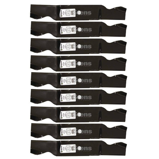 Stens Genuine Part 325 - 849 Hi - Lift Blade Pack of 9 - SLE Equipment - 1