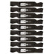 Stens Genuine Part 325 - 849 Hi - Lift Blade Pack of 9 - SLE Equipment - 1