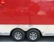 Enclosed Trailer 8.5'x26' Red - Motorcycle Car Lawn Equipment Hauler Storage - SLE Equipment - 4