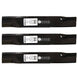 Stens Genuine Part 330 - 149 Hi - Lift Blade Pack of 3 - SLE Equipment - 1