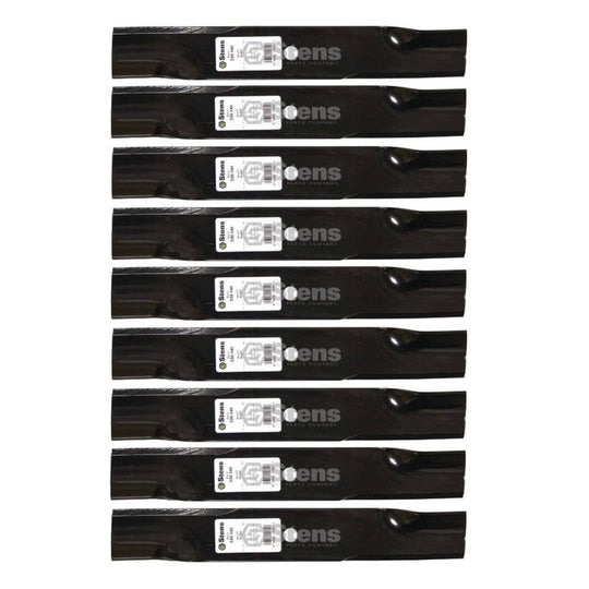 Stens Genuine Part 330 - 149 Hi - Lift Blade Pack of 9 - SLE Equipment - 1