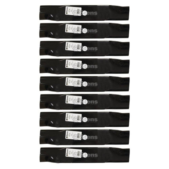Stens Genuine Part 330 - 150 Hi - Lift Blade Pack of 9 - SLE Equipment - 1