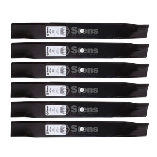 Stens Genuine Part 330 - 188 Hi - Lift Blade Pack of 6 - SLE Equipment - 1