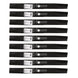 Stens Genuine Part 330 - 282 Hi - Lift Blade Pack of 9 - SLE Equipment - 1