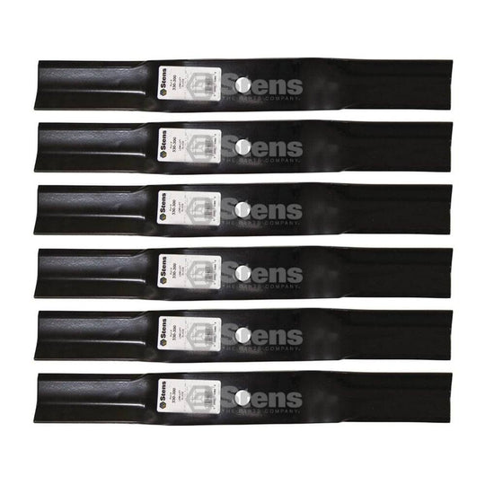 Stens Genuine Part 330 - 300 Low - Lift Blade Pack of 6 - SLE Equipment - 1