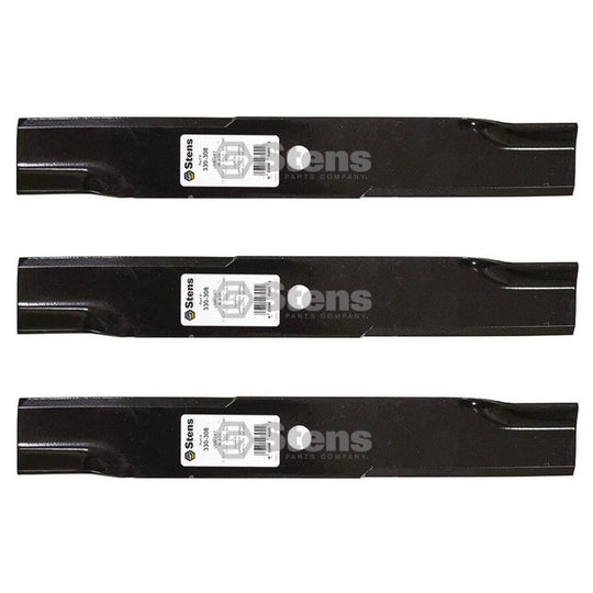 Stens Genuine Part 330 - 308 Low - Lift Blade Pack of 3 - SLE Equipment - 2