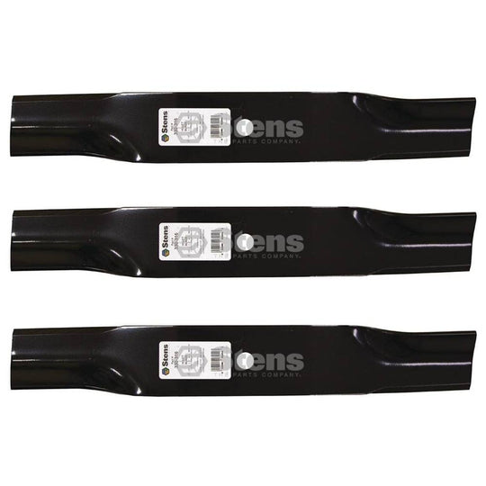 Stens Genuine Part 330 - 316 Hi - Lift Blade Pack of 3 - SLE Equipment - 1
