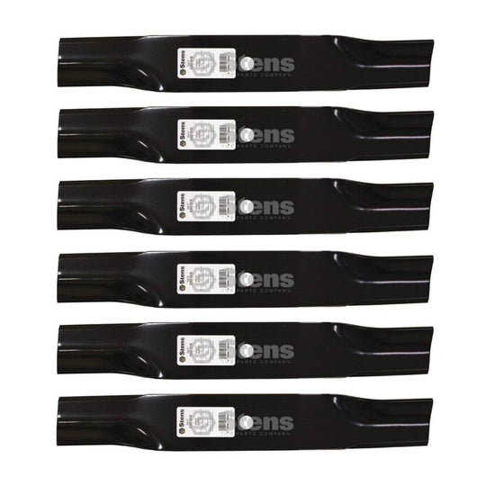 Stens Genuine Part 330 - 316 Hi - Lift Blade Pack of 6 - SLE Equipment - 1