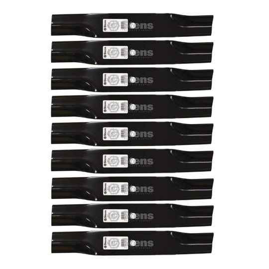 Stens Genuine Part 330 - 316 Hi - Lift Blade Pack of 9 - SLE Equipment - 1
