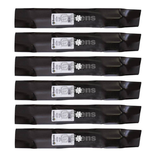 Stens Genuine Part 330 - 318 Mulching Blade Pack of 6 - SLE Equipment - 1