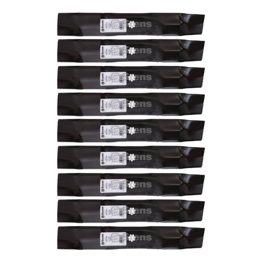 Stens Genuine Part 330 - 318 Mulching Blade Pack of 9 - SLE Equipment - 1