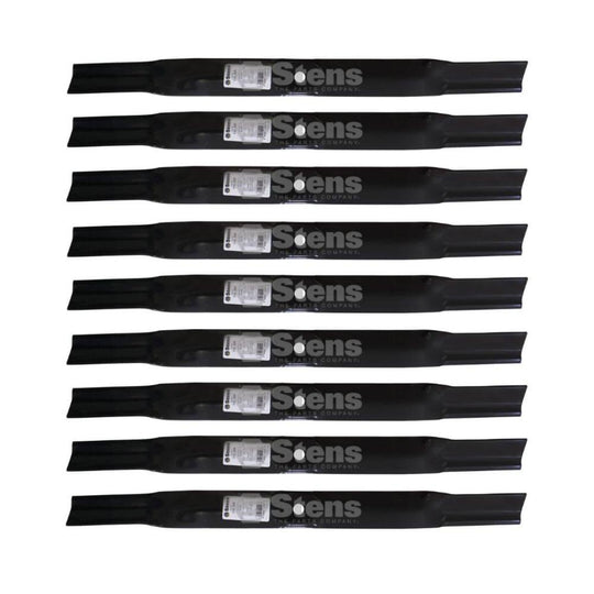 Stens Genuine Part 330 - 325 Hi - Lift Blade Pack of 9 - SLE Equipment - 1