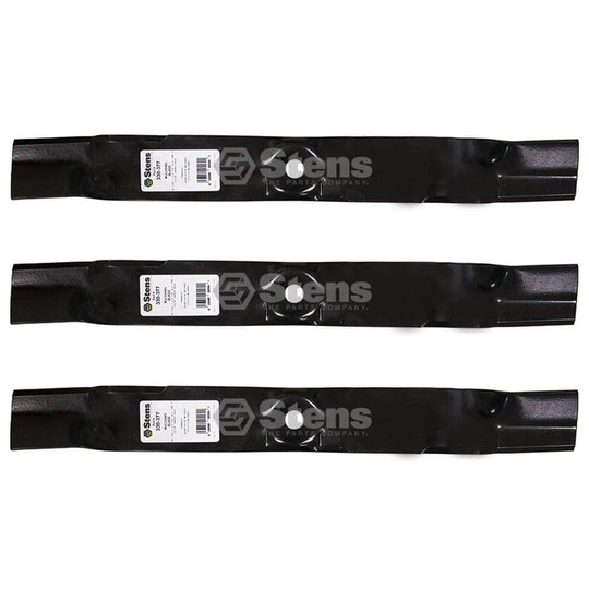 Stens Genuine Part 330 - 377 Mulching Blade Pack of 3 - SLE Equipment - 1