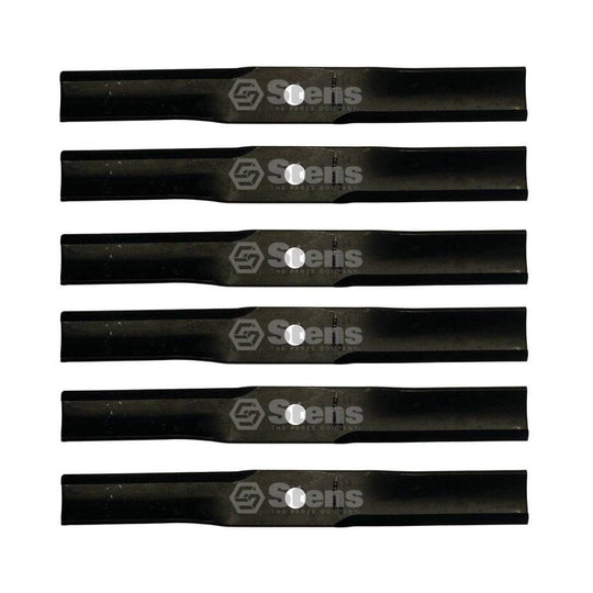 Stens Genuine Part 330 - 385 Hi - Lift Blade Pack of 6 - SLE Equipment - 1