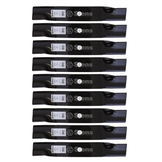 Stens Genuine Part 330 - 437 Hi - Lift Blade Pack of 9 - SLE Equipment - 1