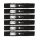 Stens Genuine Part 330 - 445 Hi - Lift Blade Pack of 6 - SLE Equipment - 1