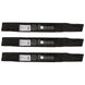 Stens Genuine Part 330 - 453 Hi - Lift Blade Pack of 3 - SLE Equipment - 2